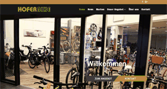 Desktop Screenshot of hoferbike.ch