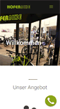 Mobile Screenshot of hoferbike.ch